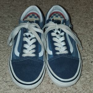 adidas Kids Navy and White Sneakers